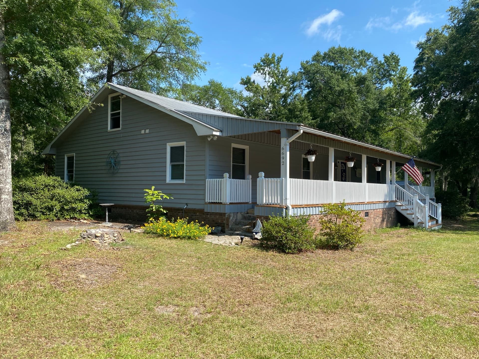 Charming country home with front porch